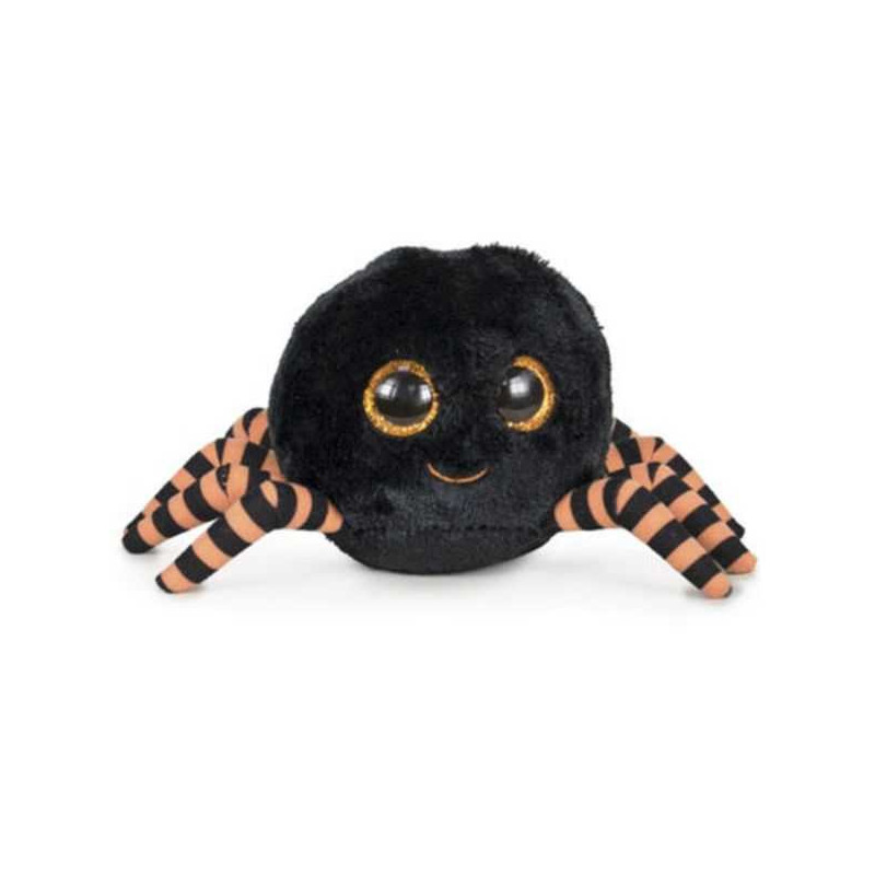 Imagen peluche araña glitter eyes negra 15 cm.