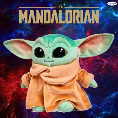 imagen 1 de peluche baby yoda 25cm the mandalorian