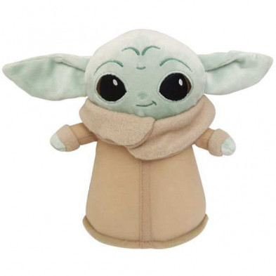 Imagen peluche mandalorian baby yoda 18cm