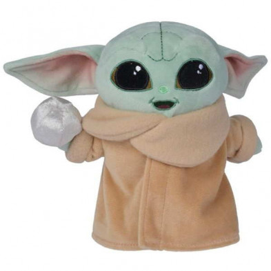Imagen peluche mandalorian baby yoda con bola 17cm Imagen peluche mandalorian baby yoda con bola 17cm