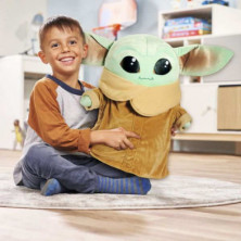 imagen 1 de peluche mandalorian baby yoda jumbo 66cm