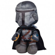 Imagen peluche mandalorian mando 25cm con caja