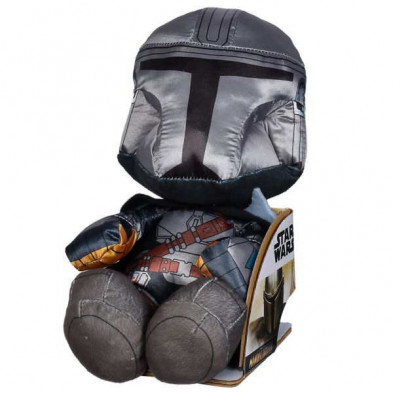 imagen 1 de peluche mandalorian mando 25cm con caja