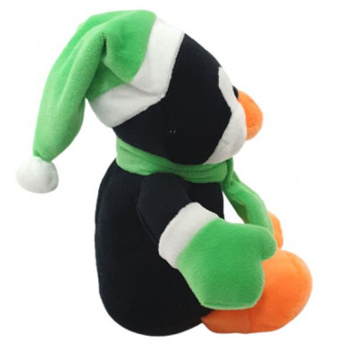 imagen 1 de peluche pinguino 20cm navidad