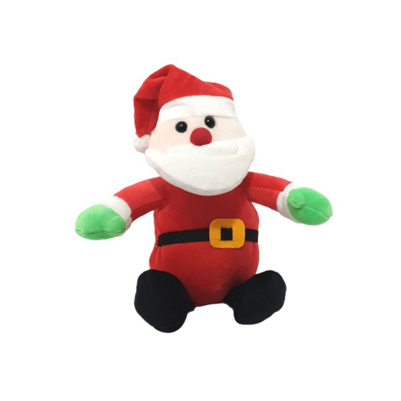 Imagen peluche papa noel 20cm navidad