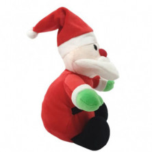 imagen 1 de peluche papa noel 20cm navidad