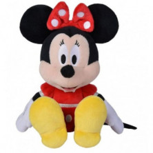 imagen 1 de peluche minnie rojo 25cm