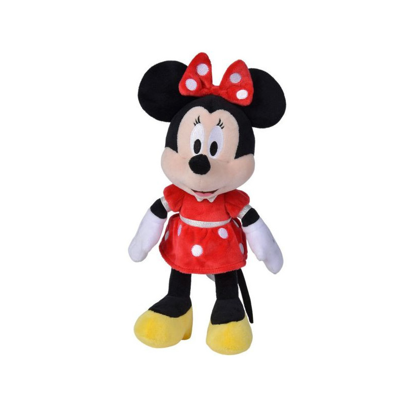 Imagen peluche minnie mouse rojo 35cm