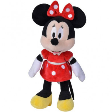 Imagen peluche minnie mouse rojo 35cm