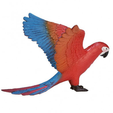 imagen 1 de loro rojo 9cm