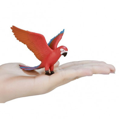 imagen 2 de loro rojo 9cm