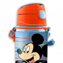 imagen 1 de cantimpolora de aluminio con asa 600ml mickey