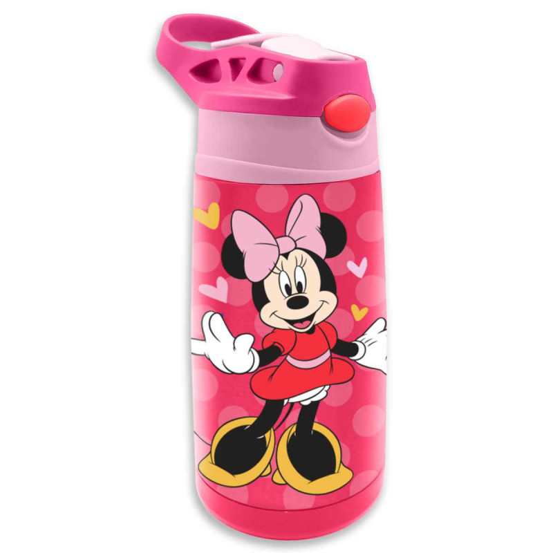 Imagen cantimplora acero inoxidable 450ml minnie