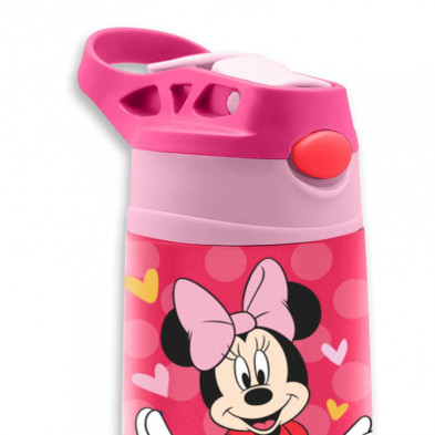 imagen 1 de cantimplora acero inoxidable 450ml minnie