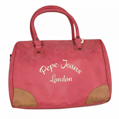 Imagen bolso pepe jeans original rojo 29x23x12cm