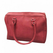 imagen 4 de bolso pepe jeans original rojo 29x23x12cm