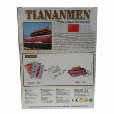 imagen 1 de puzzle 3d palacio tian an men