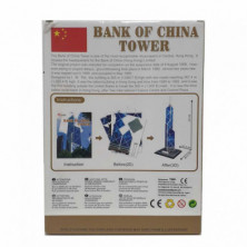 imagen 1 de puzzle 3d torre banco de china