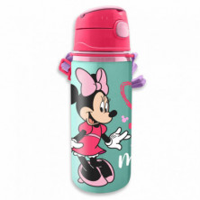 imagen 1 de cantimplora de aluminio con asa minnie mouse 600ml