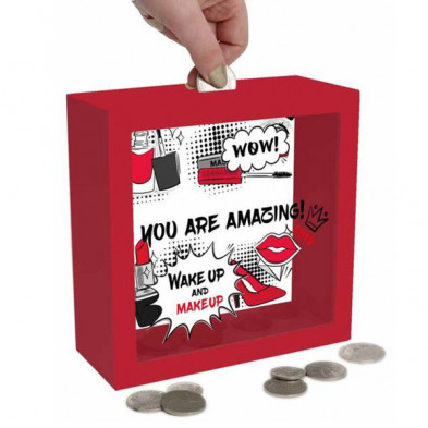 Imagen hucha money bank madera - you are amazing Imagen hucha money bank madera - you are amazing