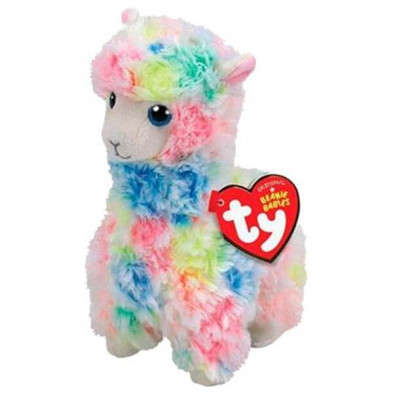 Imagen beanie babies lola llama multicolor 15 cm Imagen beanie babies lola llama multicolor 15 cm