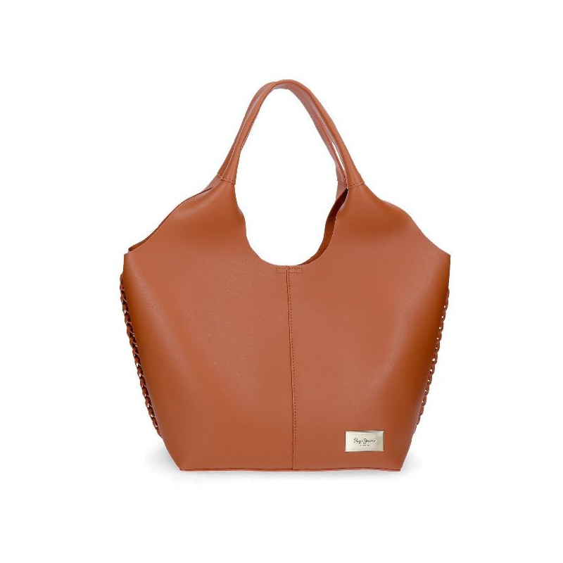 Imagen bolso marron pepe jeans london angelica