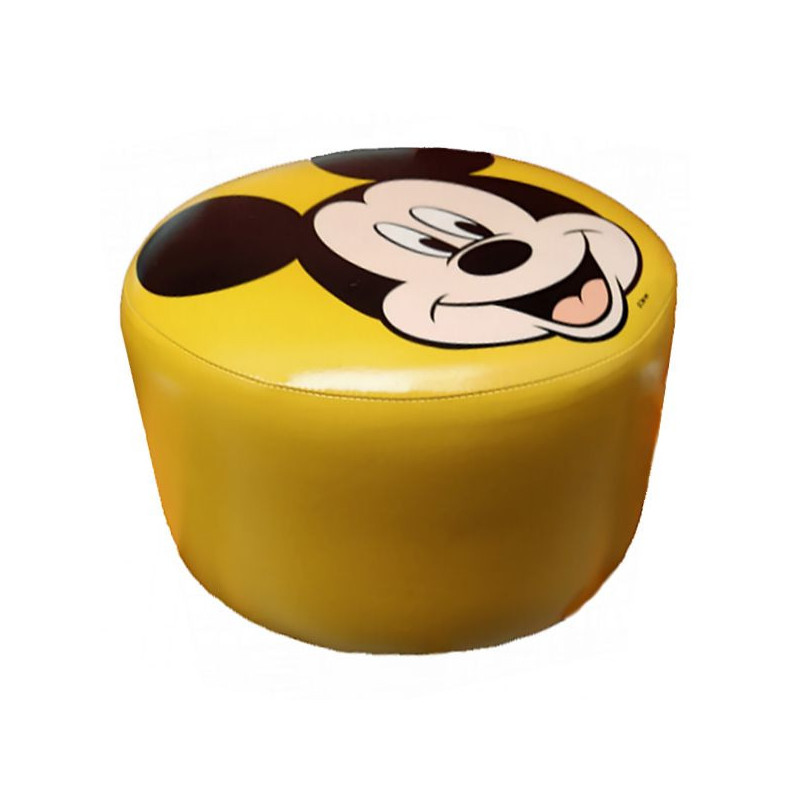 Imagen taburete amarillo mickey mouse