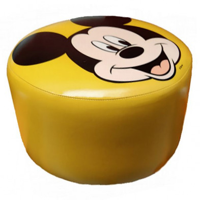 Imagen taburete amarillo mickey mouse