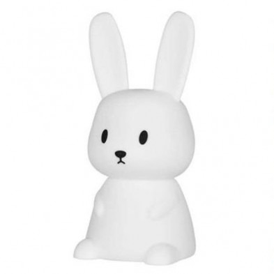 Imagen lampara de silicona bunny con cambios de color