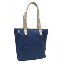 imagen 2 de bolso canvas mk wear 34x39x10cm