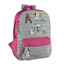 Imagen mochila adaptable minnie amazing 33x42x14cm