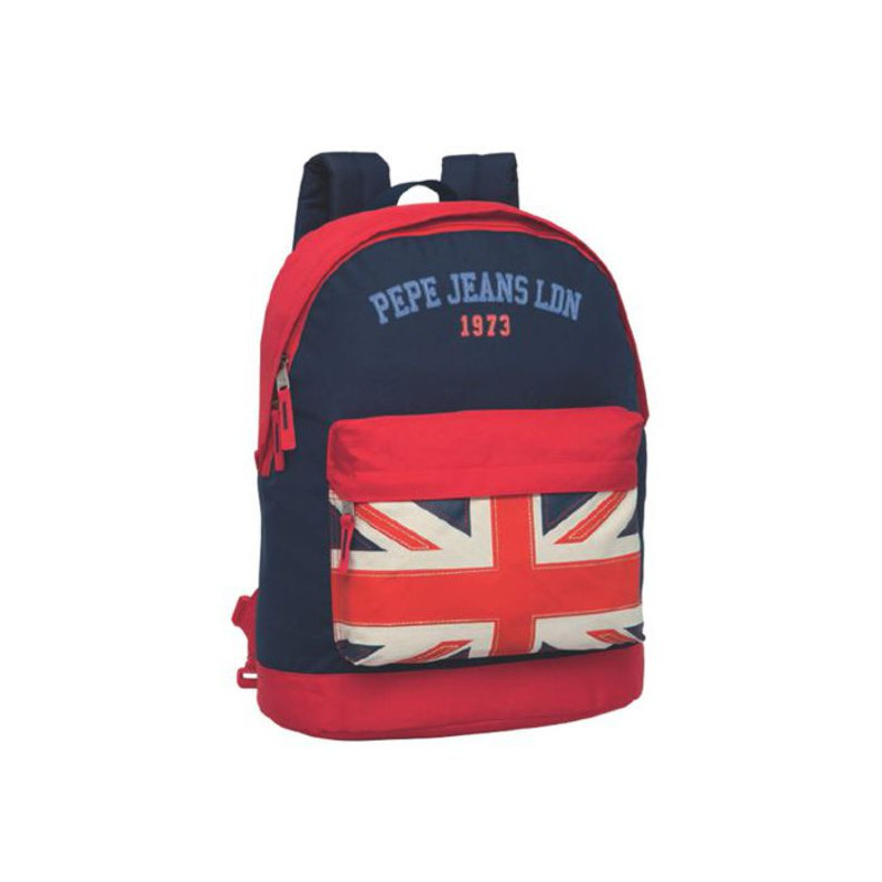 Imagen mochila pepe jeans union jack 34x42x16cm