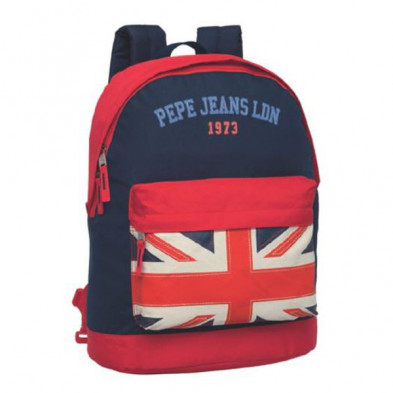 Imagen mochila pepe jeans union jack 34x42x16cm