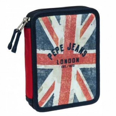 Imagen plumier 2comp pepe jeans union jack 34piezas