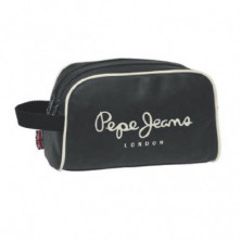 Imagen neceser adap 2crem pepe jeans org negro 26x16x12cm