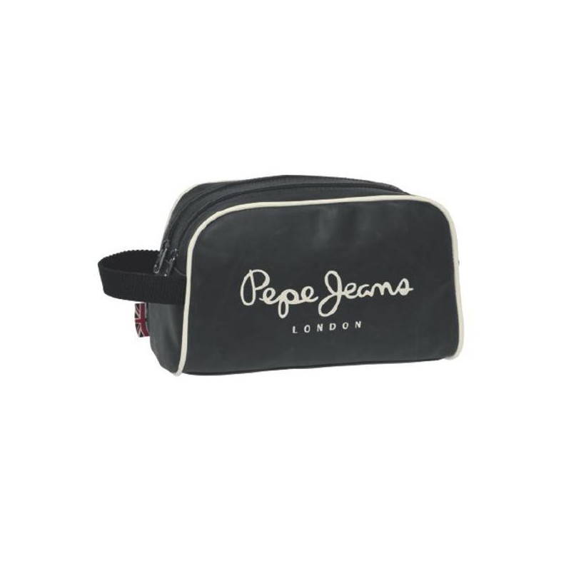 Imagen neceser adap 2crem pepe jeans org negro 26x16x12cm