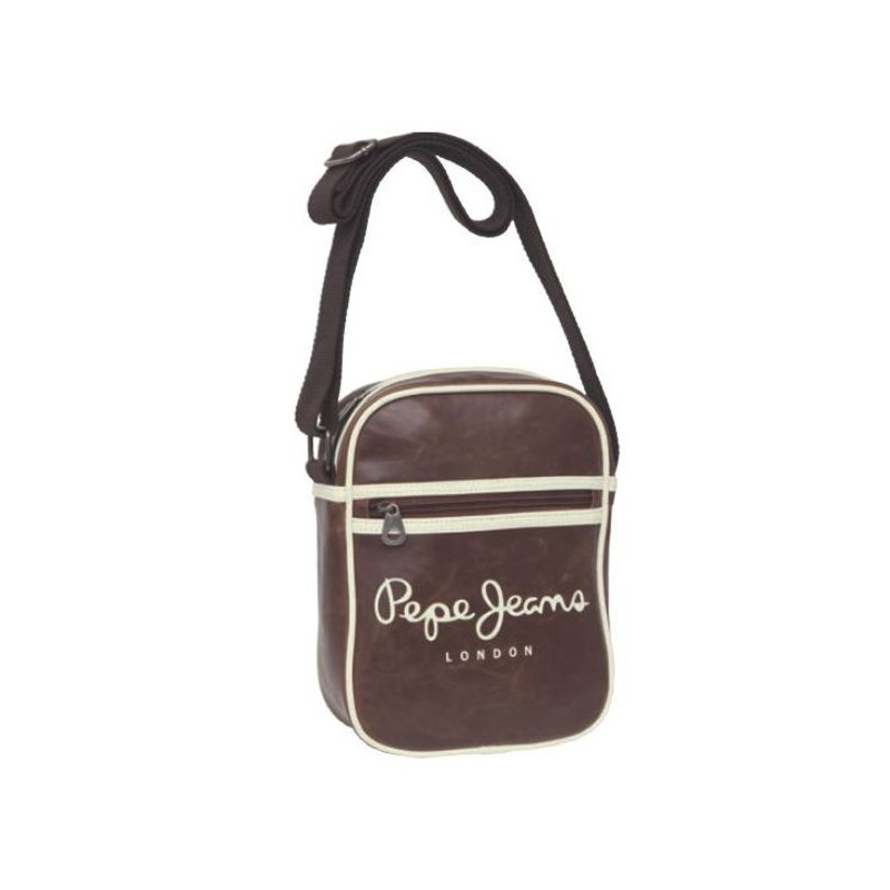 Imagen bandolera pepe jeans org marron 16x21x7cm