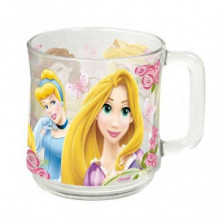 Imagen taza cristal princess mug