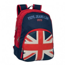 Imagen mochila adap 44cm pepe jeans union jack