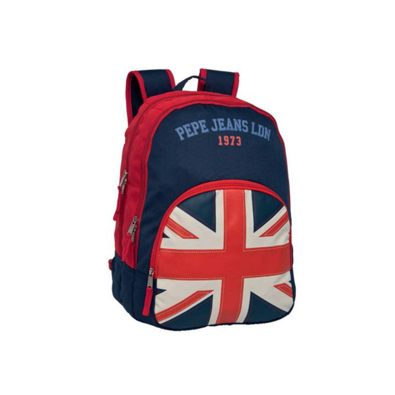 Imagen mochila adap 44cm pepe jeans union jack