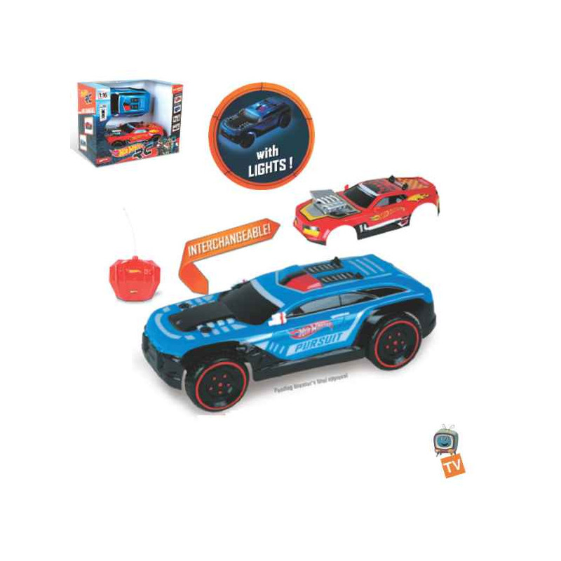 Imagen hot wheeels r/c interchangeable 1/16