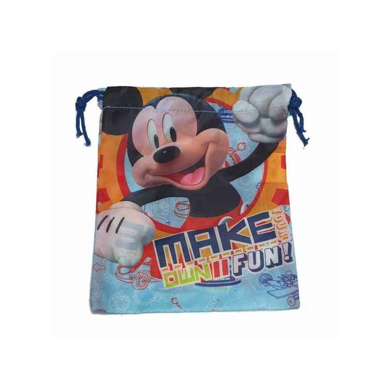 Imagen bolsa merienda mickey 22x26cm