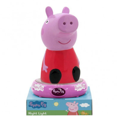 Imagen lampara de noche figura 3d peppa pig