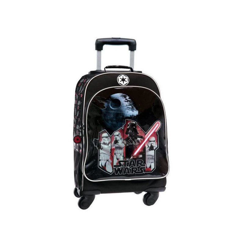 Imagen trolley mochila 4 ruedas star wars