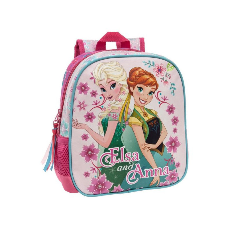 Imagen mochila 25cm frozen elsa y anna