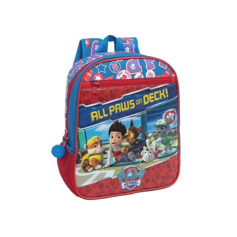 Imagen mochila adap. 28cm  paw patrol paws on deck