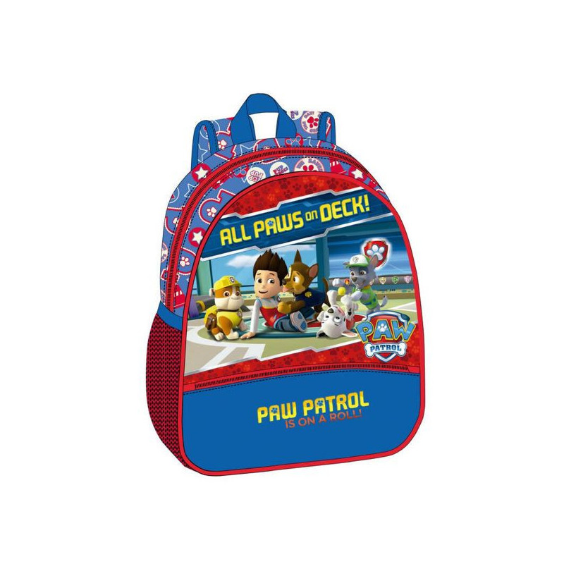 Imagen mochila adap. 33cm  paw patrol paws on deck