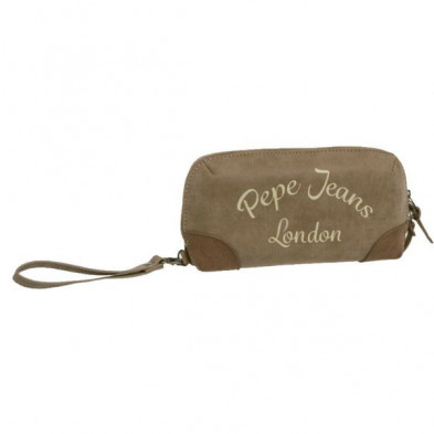 imagen 2 de bolso de mano pepe jeans original beig