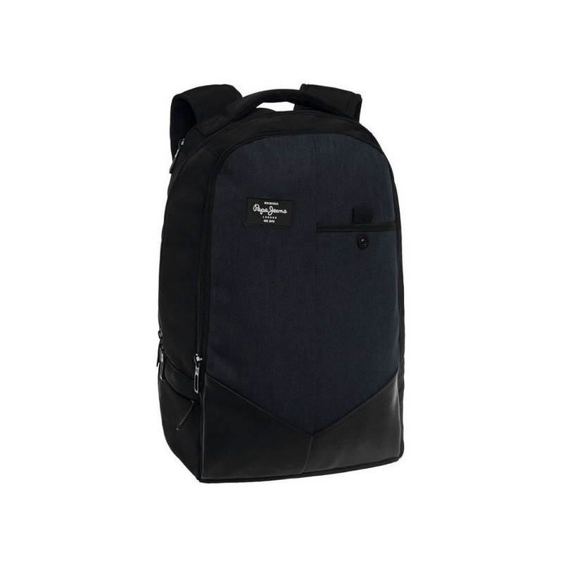 Imagen mochila 44cm pepe jeans rubber logo