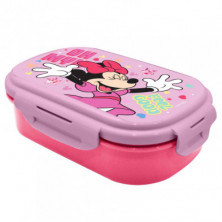 Imagen sandwichera con cubierto minnie mouse